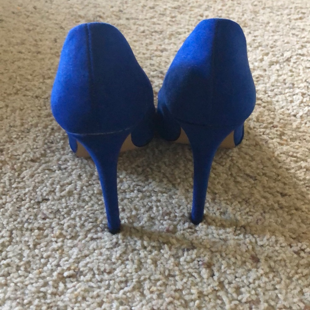Adorable Express Blue heels - Picture 2 of 7